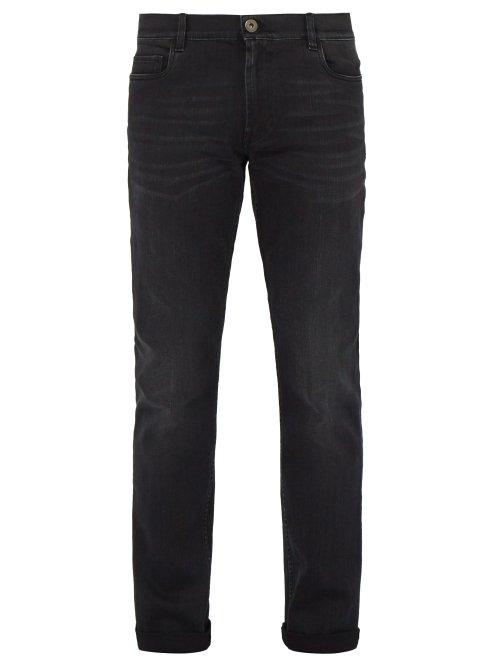 Matchesfashion.com Prada - Slim Leg Stretch Denim Jeans - Mens - Black
