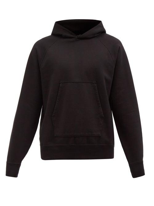 Lady White Co. - Cotton-jersey Hooded Sweatshirt - Mens - Black