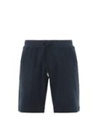 Matchesfashion.com Sunspel - Drawstring Cotton Terry Shorts - Mens - Navy