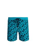 Vilebrequin Moorea Flocked Turtle Swim Shorts