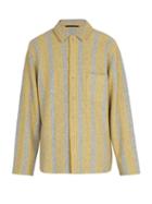 Matchesfashion.com Haider Ackermann - Wool And Cashmere Blend Knitted Shirt - Mens - Grey