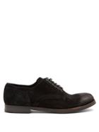 Dolce & Gabbana Distressed Suede Derby Shoes