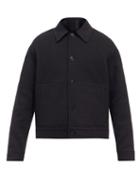 Mens Rtw Raey - Button-up Camel-hair Jacket - Mens - Black