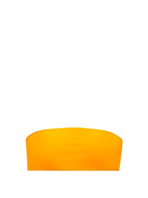 Matchesfashion.com Jade Swim - All Around Bandeau Bikini Top - Womens - Orange