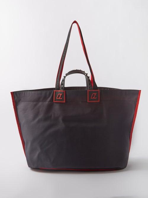 Christian Louboutin - Loutote Beach Nylon Tote Bag - Mens - Black