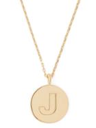 Matchesfashion.com Theodora Warre - J Charm Gold Plated Necklace - Womens - Gold