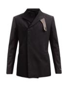 Matchesfashion.com 1017 Alyx 9sm - Double-breasted Cotton-corduroy Jacket - Mens - Black