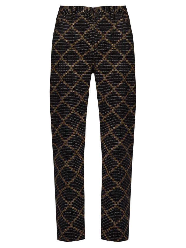 Isabel Marant Étoile Janelle Geometric-print Trousers