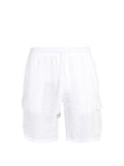 Matchesfashion.com Vilebrequin - Solid Cargo Linen Bermuda Shorts - Mens - White