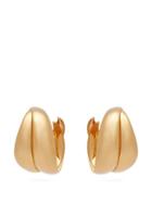 Matchesfashion.com Peter Pilotto - Oversized Twisted Hoop Earrings - Womens - Gold