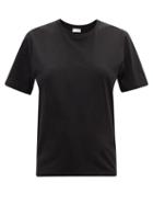 Matchesfashion.com Saint Laurent - Cotton-jersey T-shirt - Womens - Black