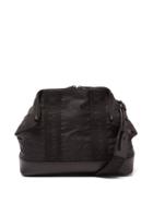 Mens Bags Alexander Mcqueen - Skull-jacquard Leather-trim Cross-body Bag - Mens - Black
