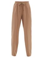 A.p.c. - Aero Crepe Trousers - Womens - Beige