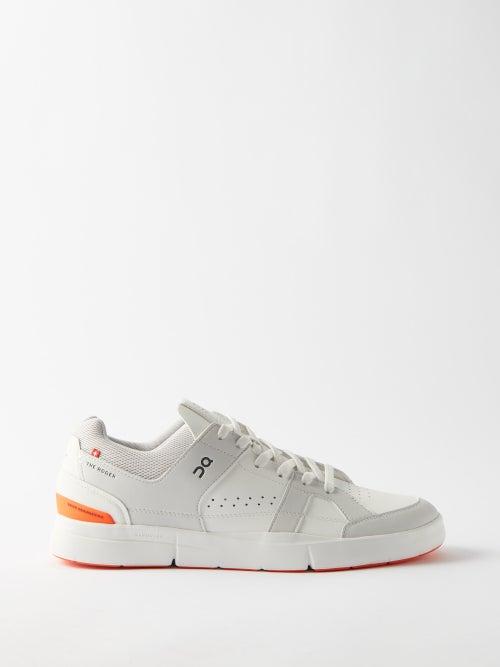 On - The Roger Clubhouse Faux-leather Trainers - Mens - White
