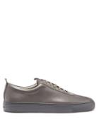 Matchesfashion.com Grenson - Sneaker 1 Leather Low Top Trainers - Mens - Grey