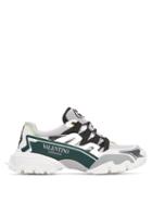 Matchesfashion.com Valentino - Climbers Mesh And Leather Trainers - Mens - White Multi