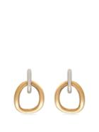 Matchesfashion.com Charlotte Chesnais - Inner Naho Gold Vermile And Silver Plated Earrings - Womens - Gold