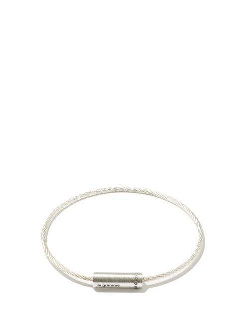 Le Gramme - 7g Sterling-silver Bracelet - Mens - Silver