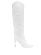 Matchesfashion.com Jil Sander - Nappa-leather Knee-high Boots - Womens - Beige