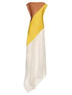 Jonathan Saunders Odessa Panelled Satin Dress