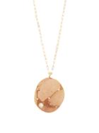 Matchesfashion.com Cvc Stones - Burn Diamond & 18kt Gold Necklace - Womens - Pink