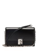 Givenchy - 4g Medium Leather Crossbody Bag - Womens - Black