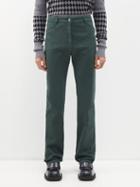 Maximilian Davis - Telford Straight-leg Jeans - Mens - Rainforest Green