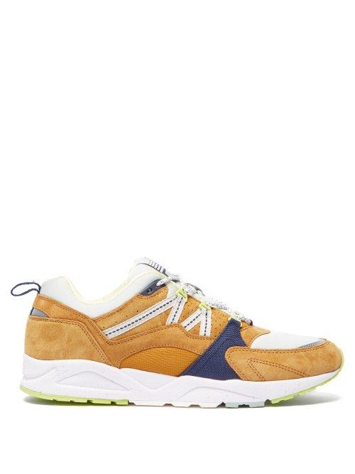 Matchesfashion.com Karhu - Fusion 2.0 Suede Trainers - Mens - Brown Multi