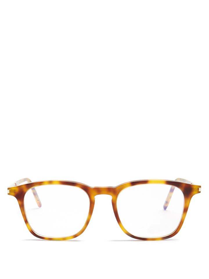 Saint Laurent Square-frame Acetate Glasses
