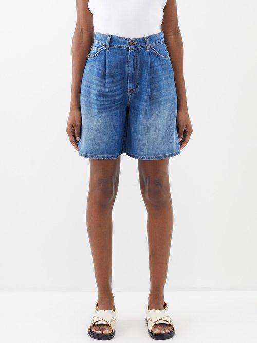 Weekend Max Mara - Baiardo Shorts - Womens - Navy