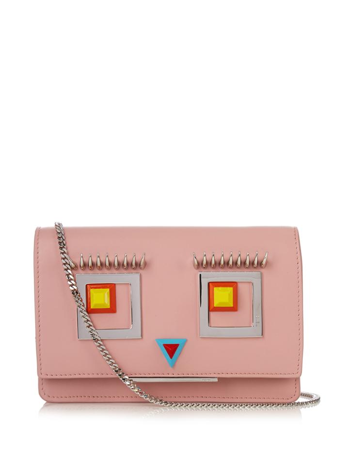 Fendi Hypnoteyes Leather Cross-body Bag