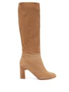 Matchesfashion.com Rupert Sanderson - Au Revoir Knee-high Suede Boots - Womens - Tan