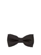 Matchesfashion.com Paul Smith - Microdot Silk Twill Bow Tie - Mens - Black