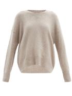 Matchesfashion.com Allude - Cashmere Sweater - Womens - Grey