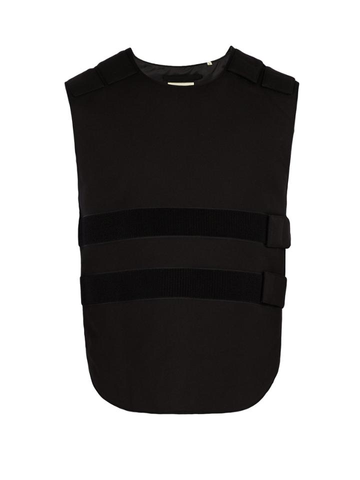 Helmut Lang Bulletproof Vest Sleeveless Round-neck Gilet