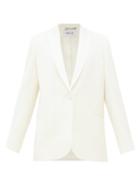 Matchesfashion.com Pallas Paris - Facette Single-breasted Cady Jacket - Womens - White