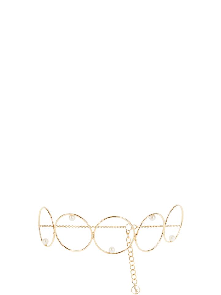 Anissa Kermiche Pearl & Yellow-gold Choker