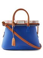 Maison Margiela - 5ac Degradable-rubber Handbag - Womens - Blue