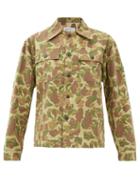 Matchesfashion.com Chimala - Camouflage-print Cotton-herringbone Shirt - Womens - Camouflage