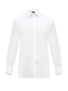 Matchesfashion.com Emma Willis - Superior Cotton-poplin Slim-fit Shirt - Mens - White