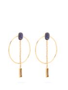 Isabel Marant Dancing Hoop And Pendant-drop Earrings
