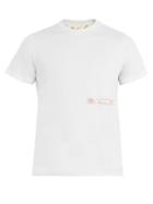 Martine Rose Rose-print Cotton-blend T-shirt