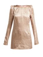 Ann Demeulemeester Lambeth Satin Tunic Top