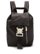 Matchesfashion.com 1017 Alyx 9sm - Rollercoaster-buckle Shell Backpack - Mens - Black
