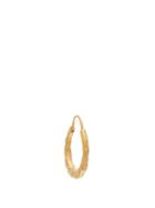 Matchesfashion.com All Blues - Hungry Baby Snake Gold Vermeil Single Hoop Earring - Mens - Gold