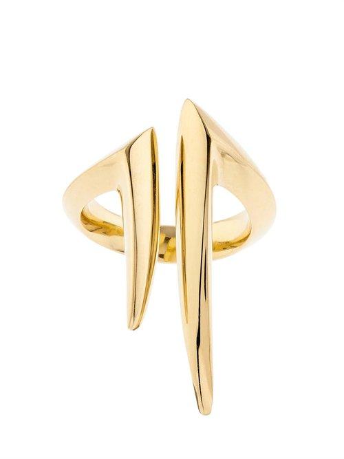 Matchesfashion.com Shaun Leane - Yellow Gold Split Ring - Womens - Yellow Gold