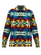 Matchesfashion.com Pendleton - Harding Wool-blend Jacket - Womens - Black Multi