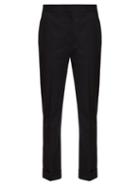 Matchesfashion.com Stella Mccartney - Tailored Slim Leg Wool Trousers - Womens - Black