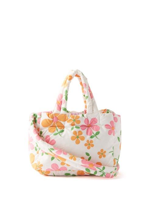 Erl - Floral-print Puffer Cross-body Bag - Mens - Multi