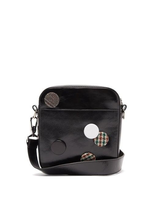 Stefan Cooke - Leather Cross-body Bag - Womens - Black Multi
